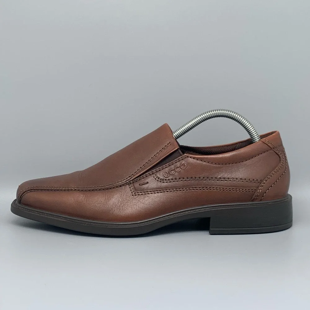 ECCO Helsinki 2 Apron Toe Slip On Oxford Shoes Men's Sz‎ 7.5